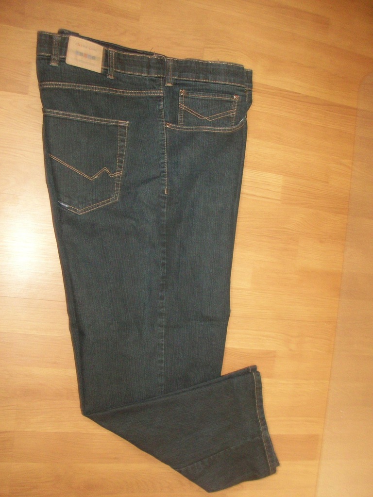 SPODNIE męskie jeans MABRAMOVICK 7xl lycra pas 132
