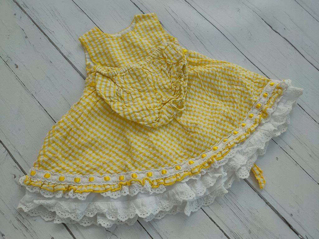 BHS Sukienka Bloomersy dla dziewczynki r.62