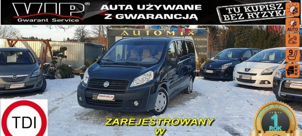 Fiat Scudo LOONG 7SZT 2,0 HDI ,1 -WL ,Panoram...