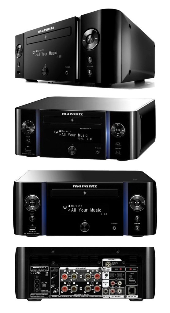 Marantz MCR611 + Dali Zensor 3 + kable WROCŁAW 7027871788