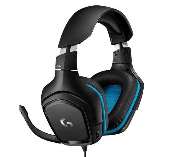 Słuchawki nauszne Logitech G432 Surround Sound