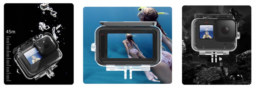 Купить Водонепроницаемый подводный бокс для GoPro Hero 10 9: отзывы, фото, характеристики в интерне-магазине Aredi.ru