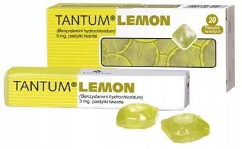 TANTUM LEMON 20TABLETEK DO SSANIA