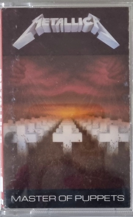 METALLICA MASTER OF PUPPETS kaseta MC