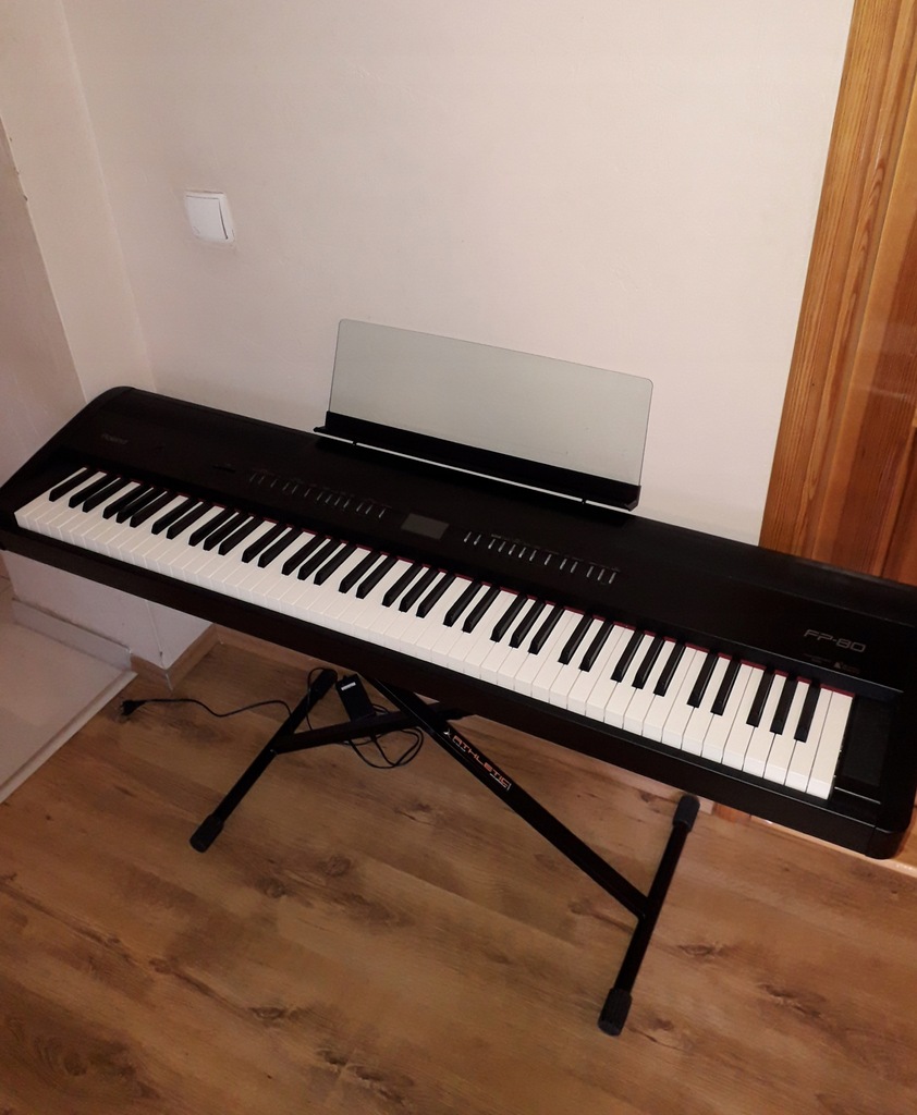 ROLAND FP80 BK pianino cyfrowe 7926976853 oficjalne archiwum Allegro