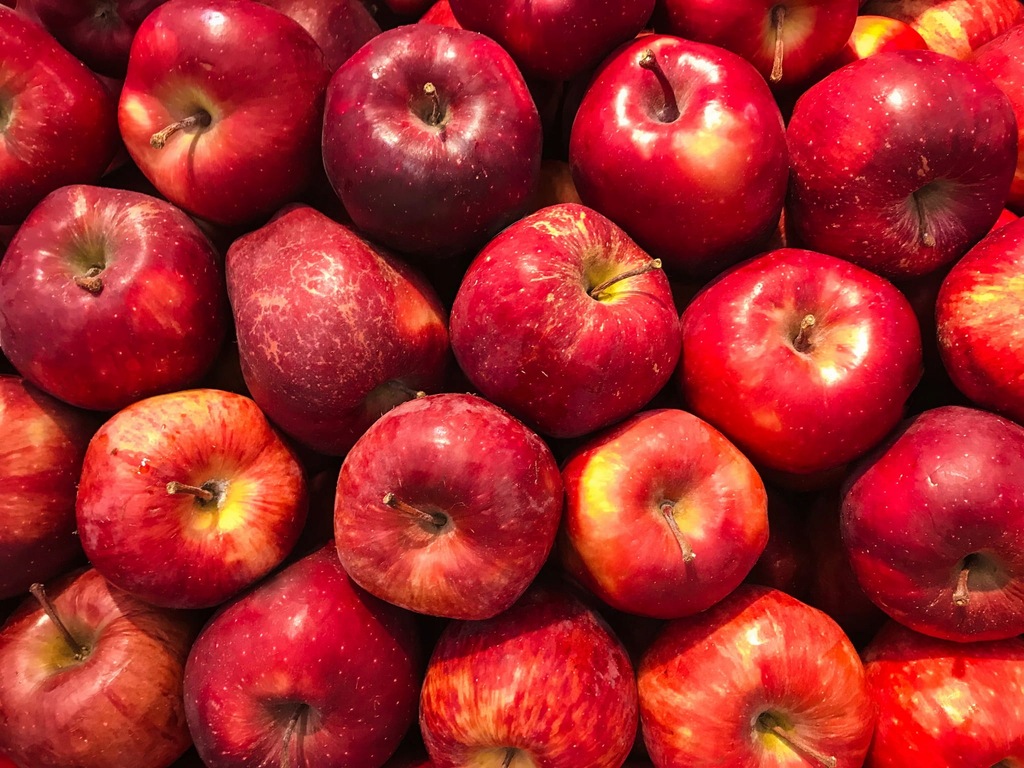 Jabłoń MALINOWA OBERLANDZKA kruche smaczne owoce
