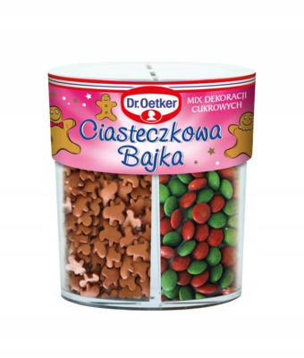 Dr. Oetker CIASTECZKOWA BAJKA Mix dekoracji 76 g