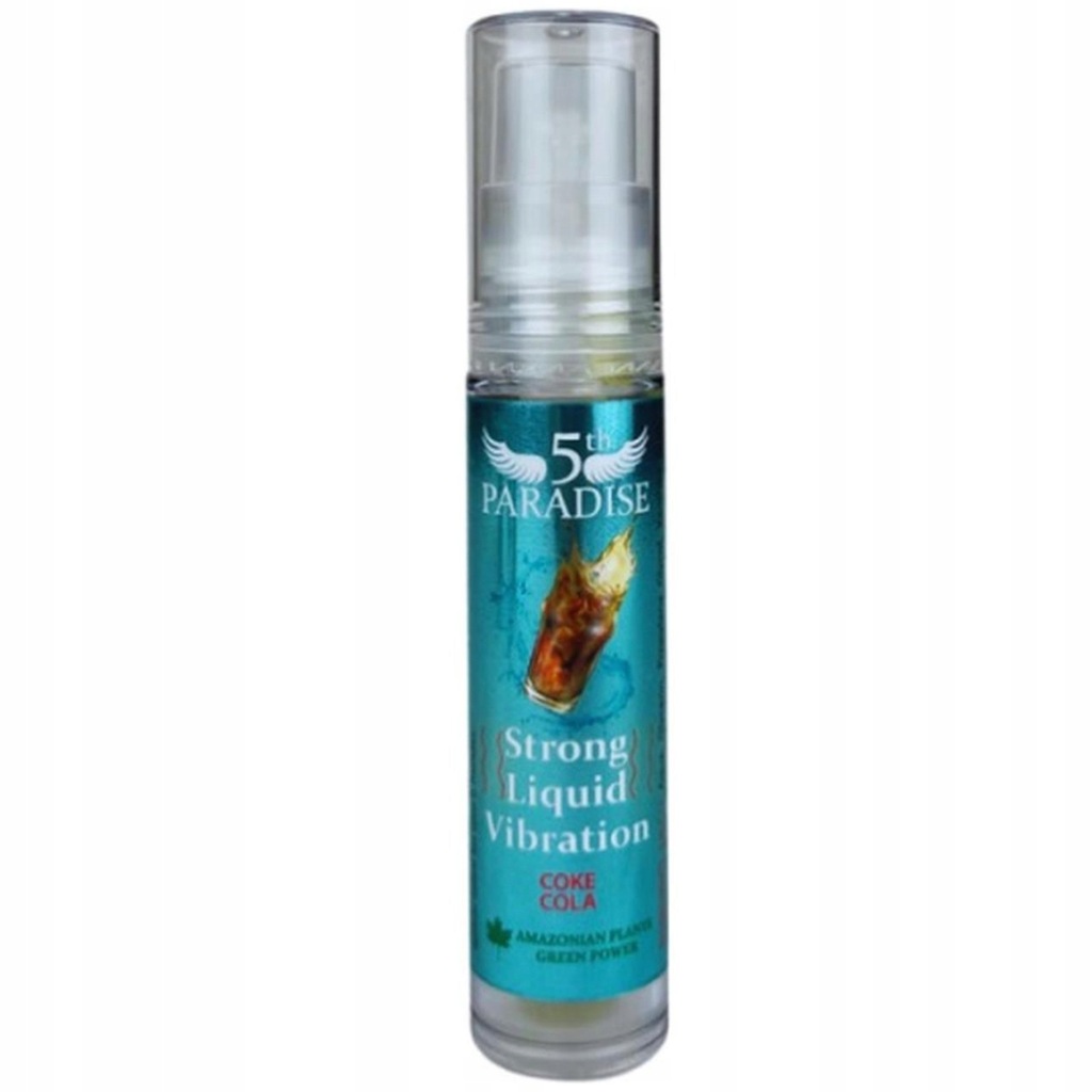Płynny wibrator do seksu - Strong Liquid Coke 10 ml - smakowy 5th PARADISE