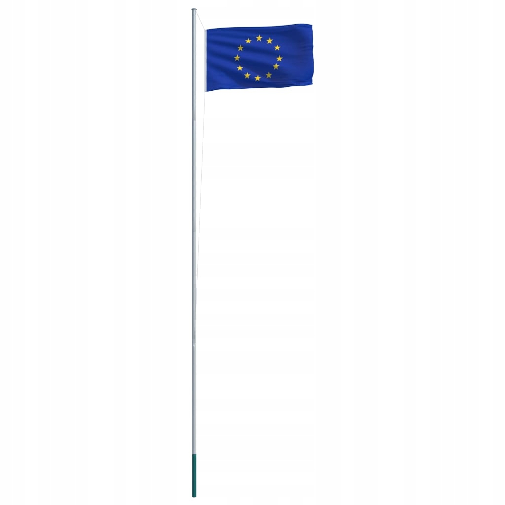 Flaga Europy z aluminiowym masztem, 6,2 m