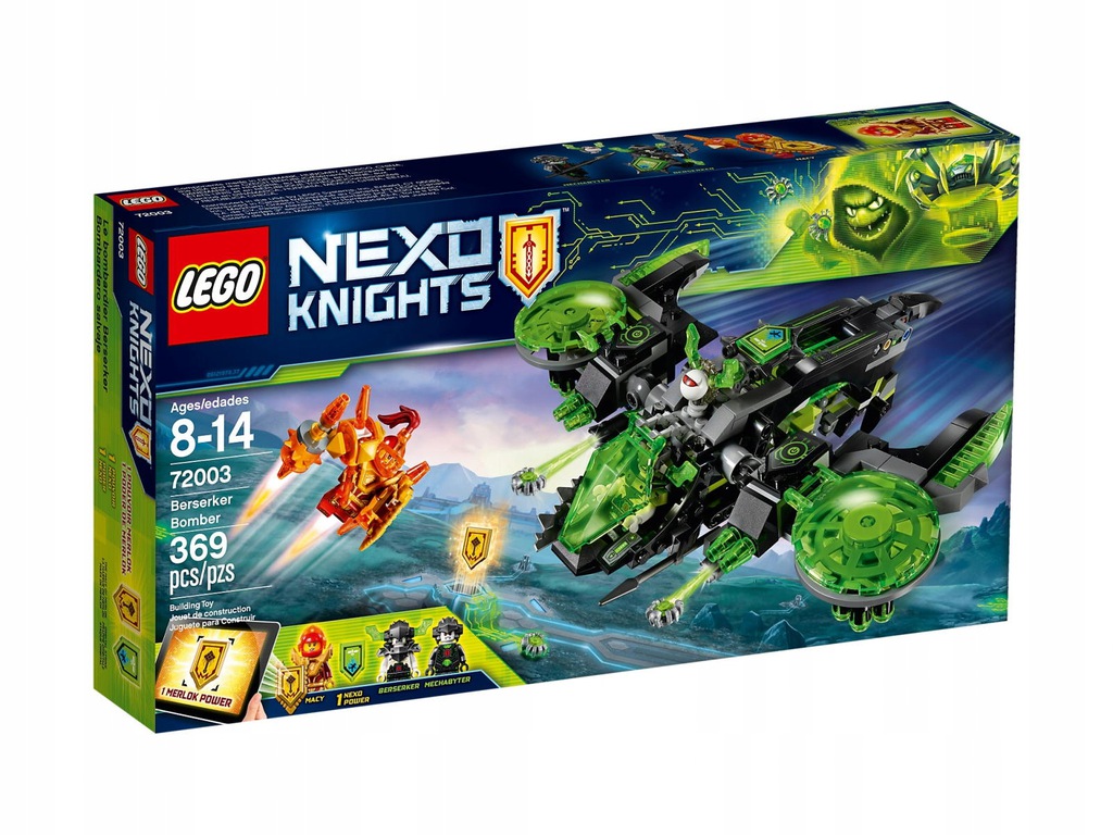 LEGO Nexo Knights Bombowiec Berserkera 72003
