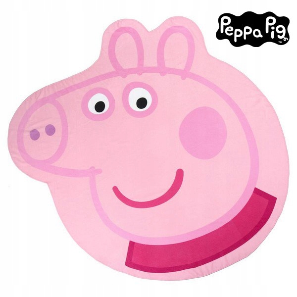 Ręcznik plażowy Peppa Pig 75510 Różowy 100 % poliester