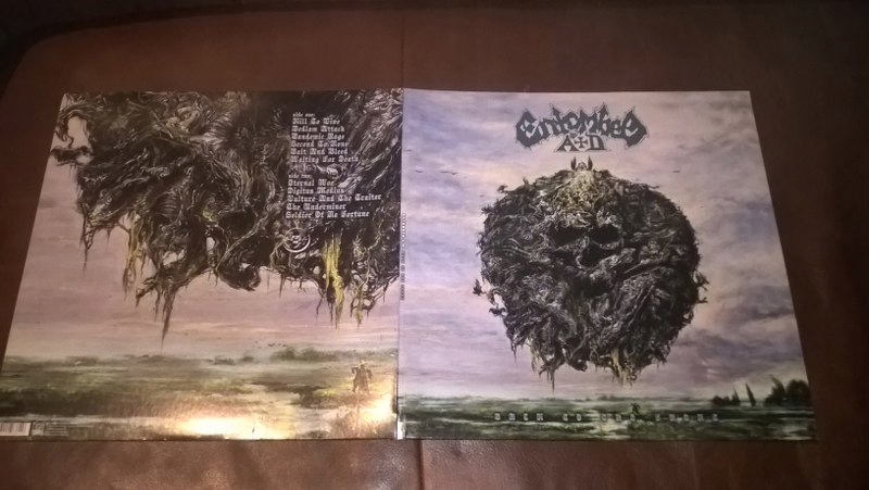 ENTOMBED A.D. - Back To The Front first press LP