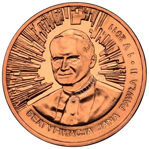 Beatyfikacja JANA PAWŁA II - moneta 2 zł w worku
