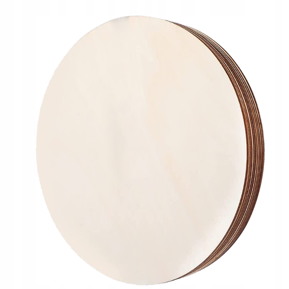 Wood Slices Spring Wooden Cutout Round Plate