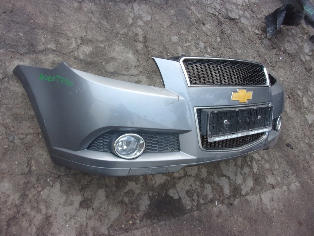 CHEVROLET AVEO T250 ZDERZAK PRZÓD KOMPLETNY - 12793929227 - oficjalne ...