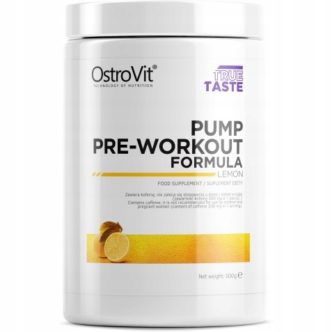 OstroVit PUMP PRE-WORKOUT FORMUŁA 500 G Arbuz