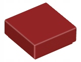 LEGO NOWA płytka gładka Dark Red Tile 1x1 3070
