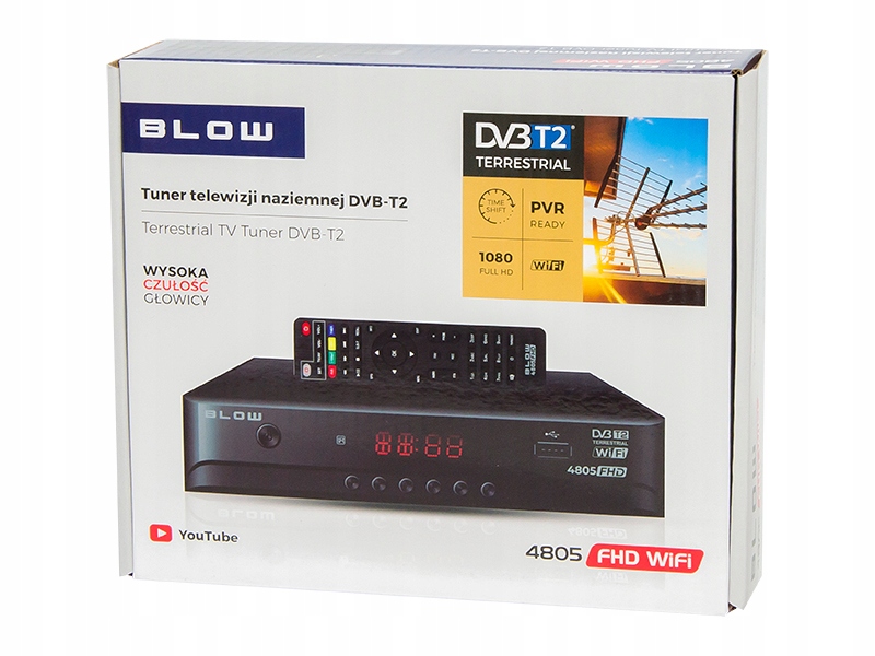 Купить DVB-T DVB-T2 HD HDMI WiFi USB PVR ТВ-декодер-тюнер: отзывы, фото, характеристики в интерне-магазине Aredi.ru