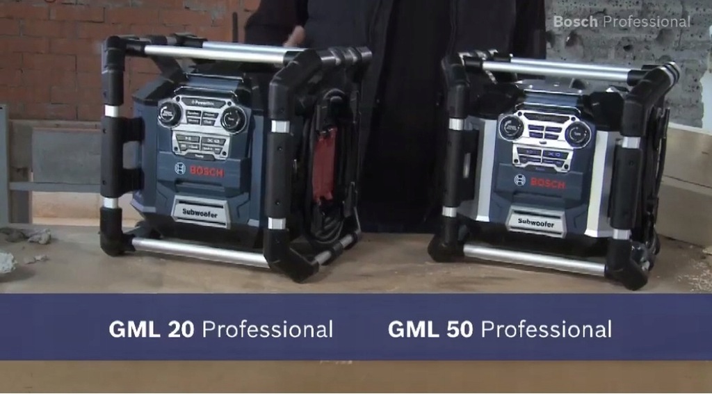 Radio budowlane Bosch GML 20 Professional - 7133603857 - oficjalne ...