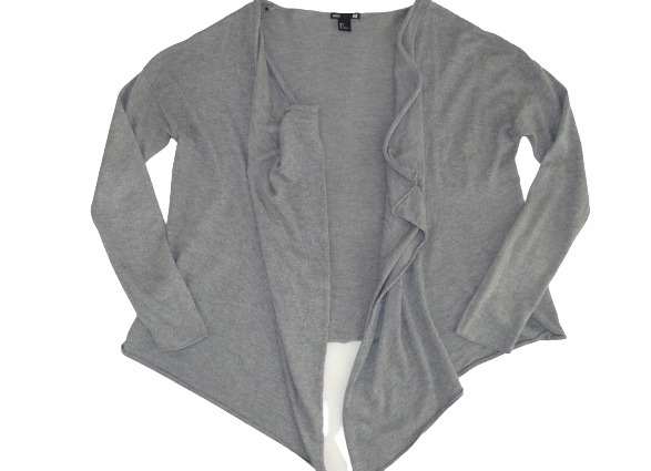 H&M sweter narzutka szeroki 6% wełna S 36/38