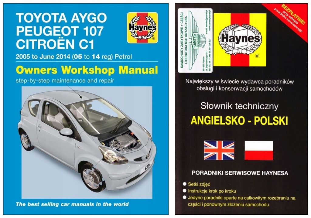 Toyota Aygo Peugeot 107 Citroen C1 (2005-2014) Ins - 7514544158 - Oficjalne Archiwum Allegro
