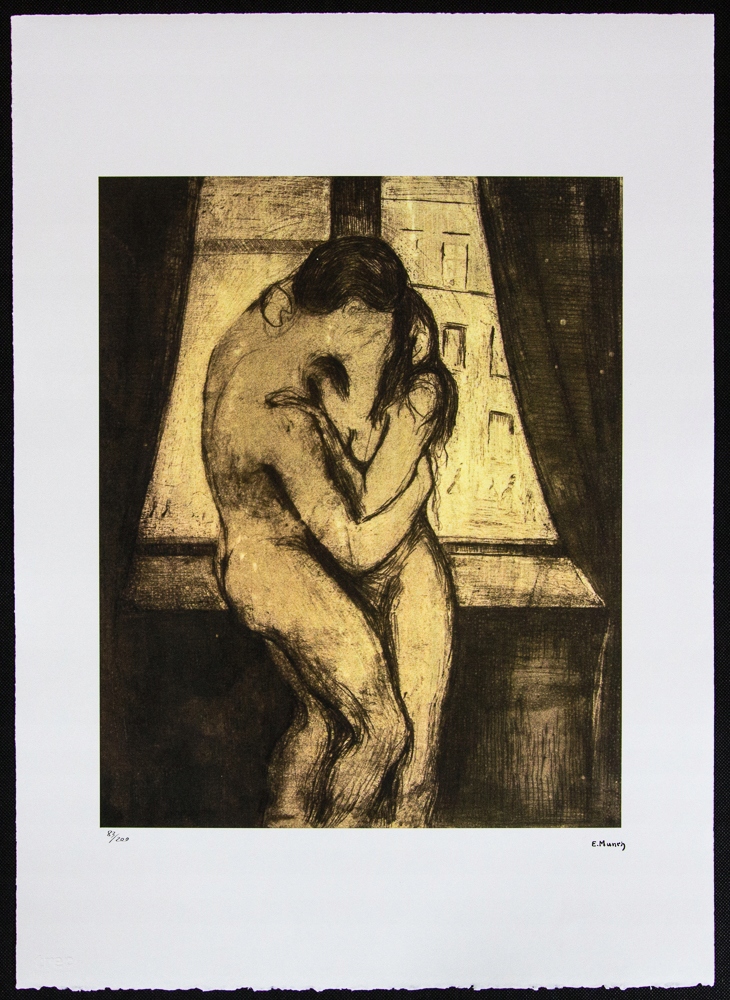 Edvard Munch (1863-1944) 'Pocałunek'