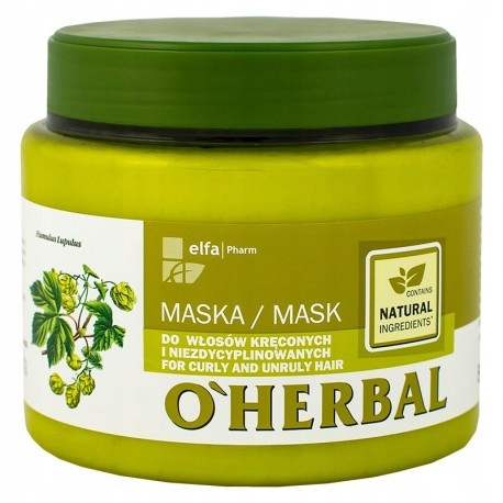 O'herbal Maska Do Włosów Chmiel 500ml