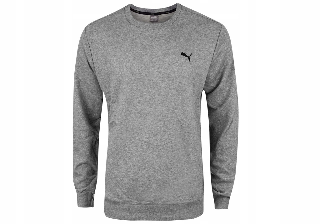 PUMA BLUZA MĘSKA DRESOWA BAWEŁNIANA GRAY r. XL