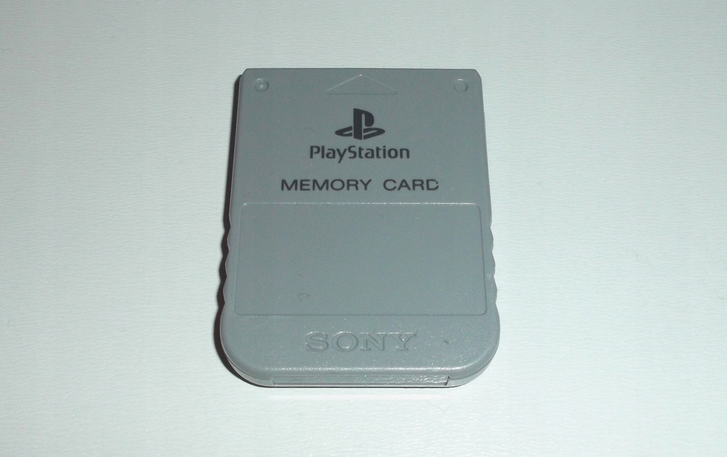 ORYGINALNA KARTA PAMIĘCI SONY PSX PS1 - Polecam!