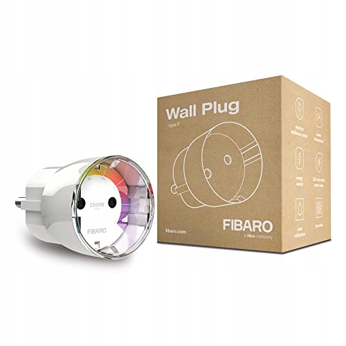 GNIAZDO TYP E FIBARO WALL PLUG ZWAVE PLUS 13721192027 oficjalne