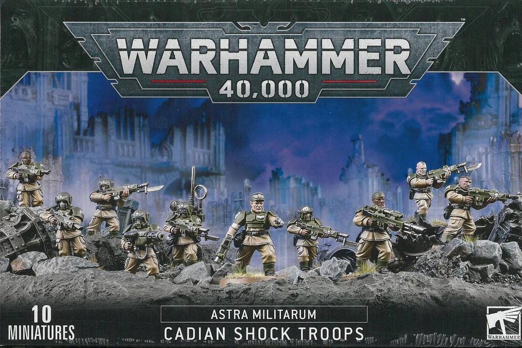 Astra Militarum Cadian Shock Troops (2021)