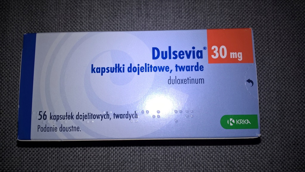 DULSEVIA DULOXETINUM 30 56 SZT DEPRATAL