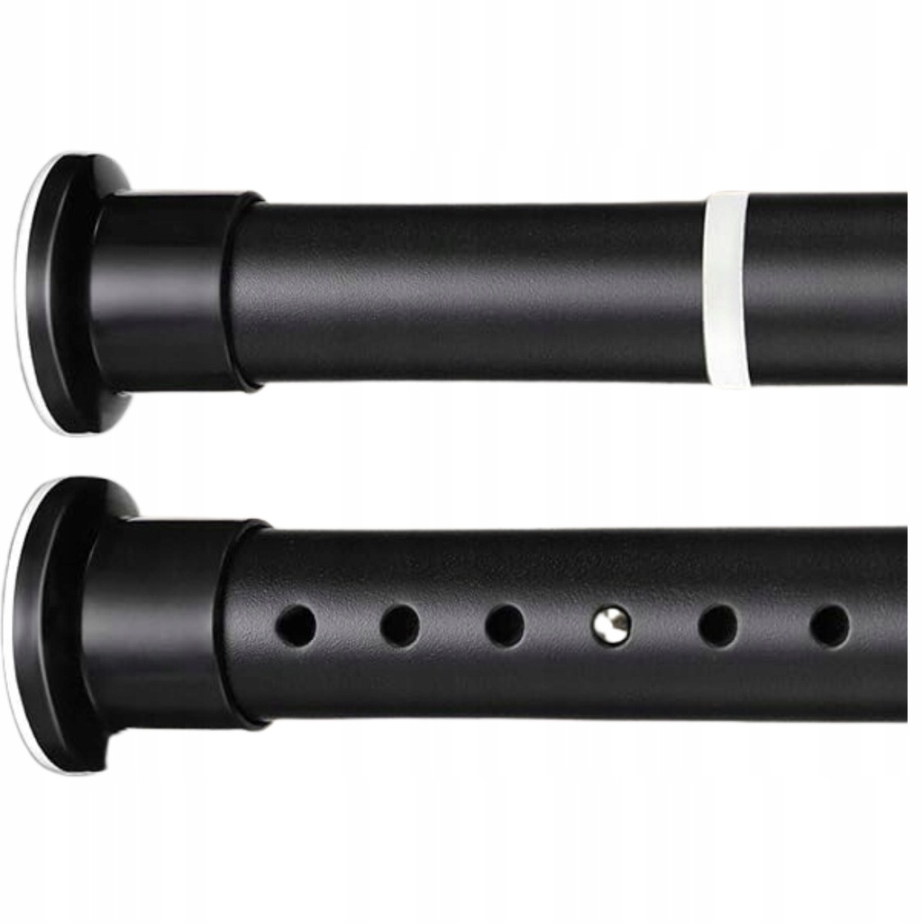 Drążek prysznicowy rozporowy Kinlo 210-260 x 3,2 mm czarny