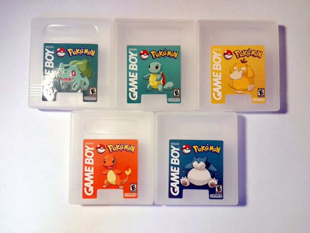 5szt Pudełko GAMEBOY Color Game Boy Pokemon