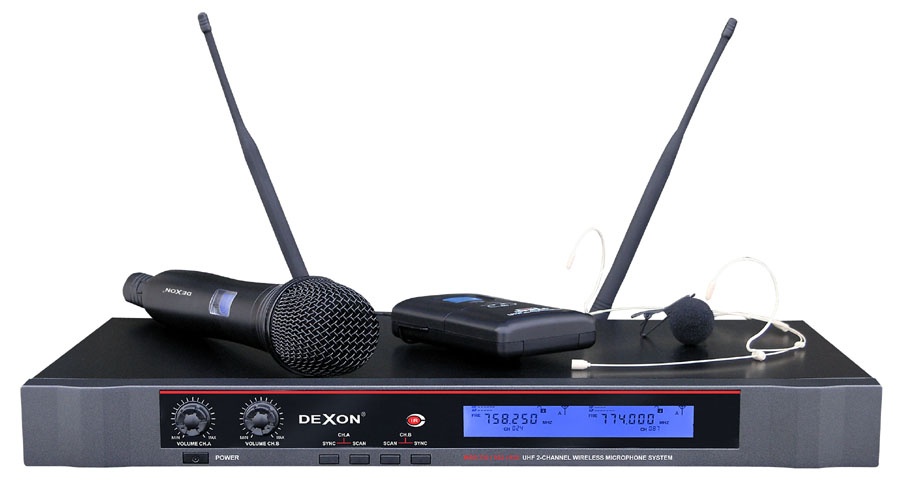 DEXON MBD 732 - Podwójny mikrofon bezprzewodowy
