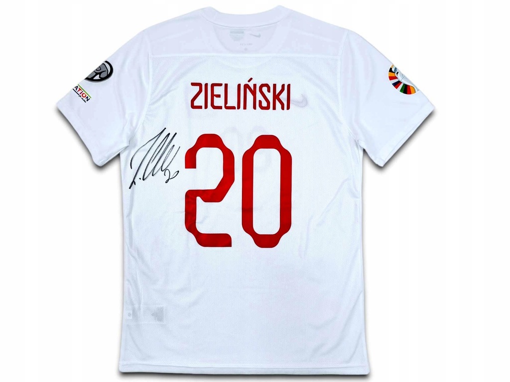 Zieliński - Polska - koszulka z autografem