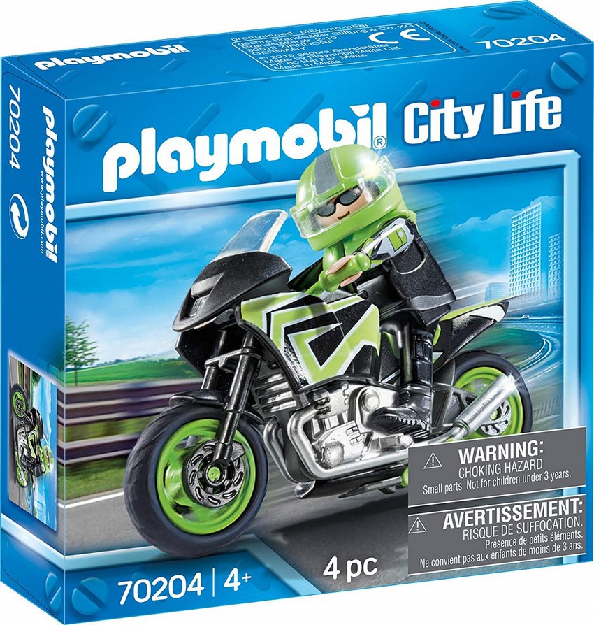 Playmobil 70204 Motocyklista z motorem