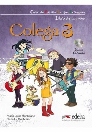 COLEGA 3 PODRĘCZNIK + ĆWICZENAIA + CD EDELSA
