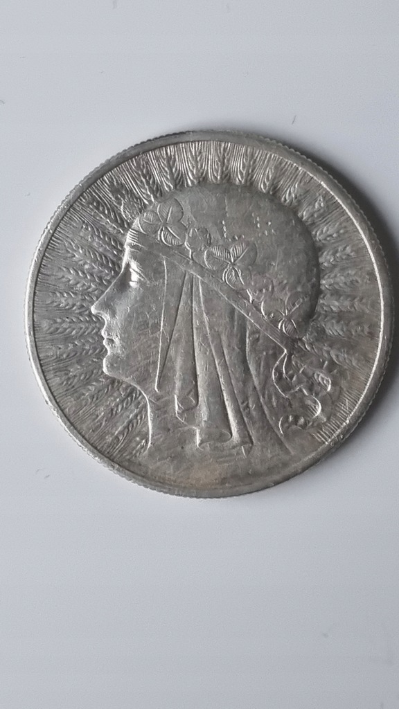 Moneta IIRP 10zł Polonia 1932 bzm