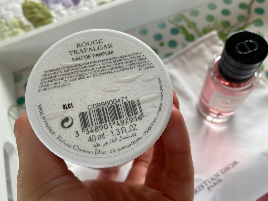 CHRISTIAN DIOR ROUGE TRAFALGAR EDP 40 ml RAZ UŻYTE