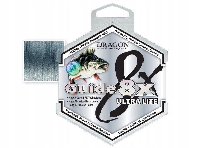 Plecionka Dragon Guide 8x Ultra Lite 0,10mm 150m