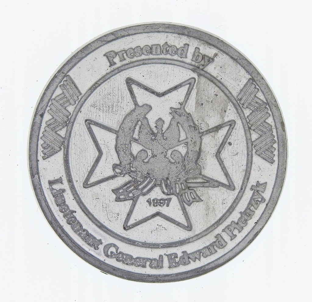 Coin gen. Edward Pietrzyk Dowódca Wojsk Lądowych