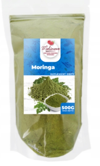 MORINGA proszek sproszkowany liść moringii 500g