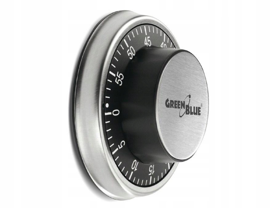 GREENBLUE MECHANICZNY TIMER STOPER MINUTNIK MAGNETYCZNY GB152