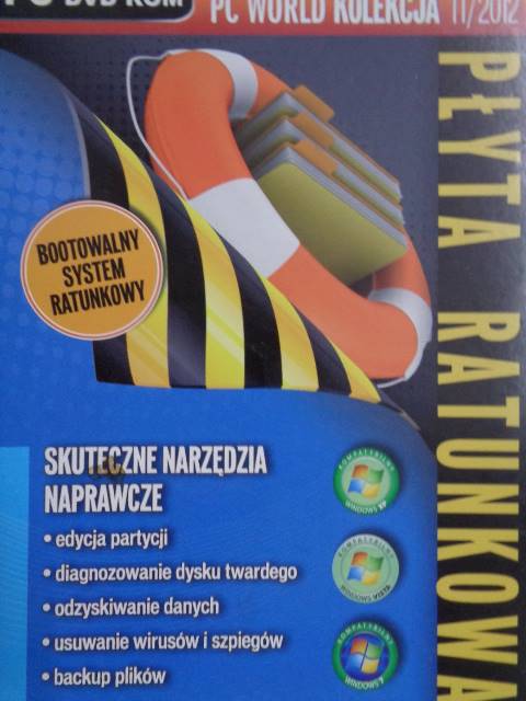 Płyta ratunkowa PC w kieszeni