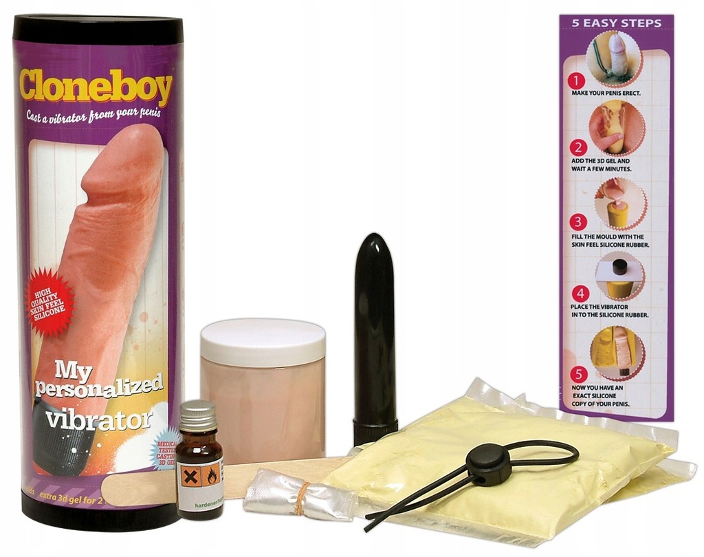 GADŻET PENIS CLONE SET VIBRATOR