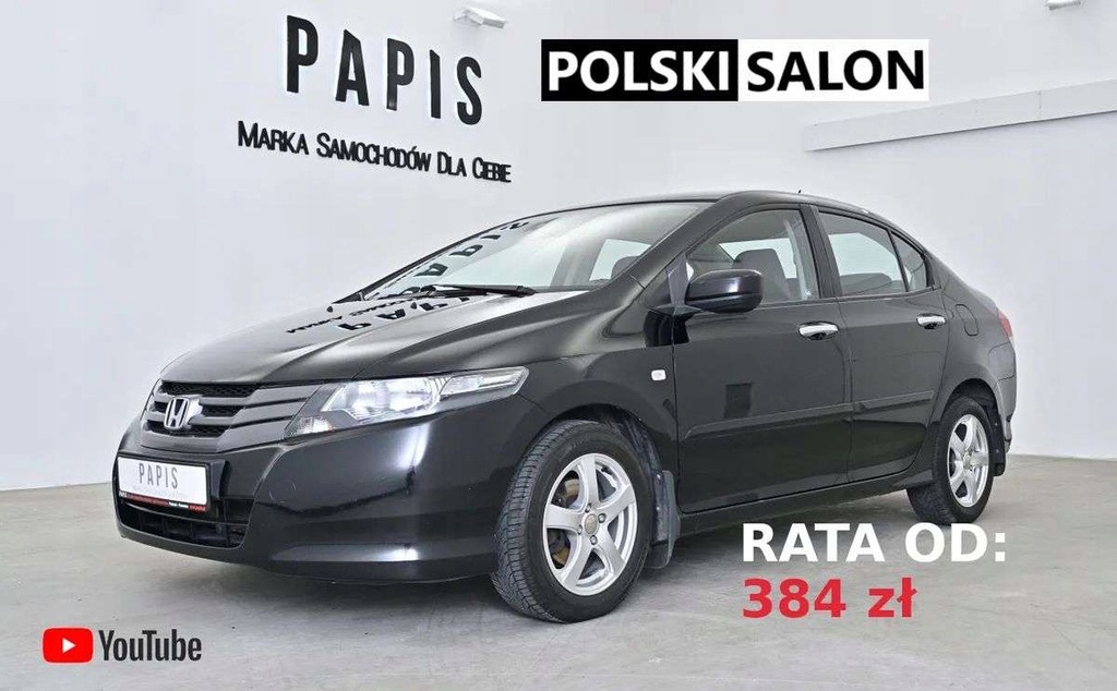 Honda City SalonPL 1Wl Klimatyzacja Czujniki C...