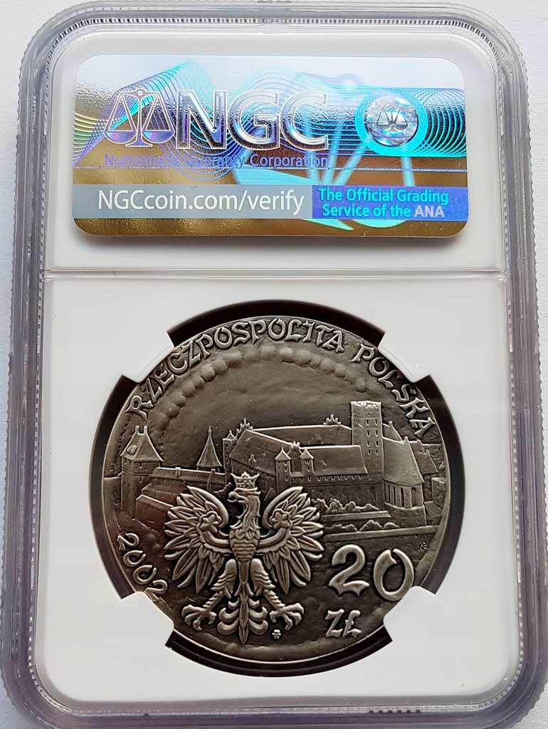 Купить 20 злотых 2002 года ЗАМОК В МАЛЬБОРКЕ NGC MS70 MAX NOTA: отзывы, фото, характеристики в интерне-магазине Aredi.ru