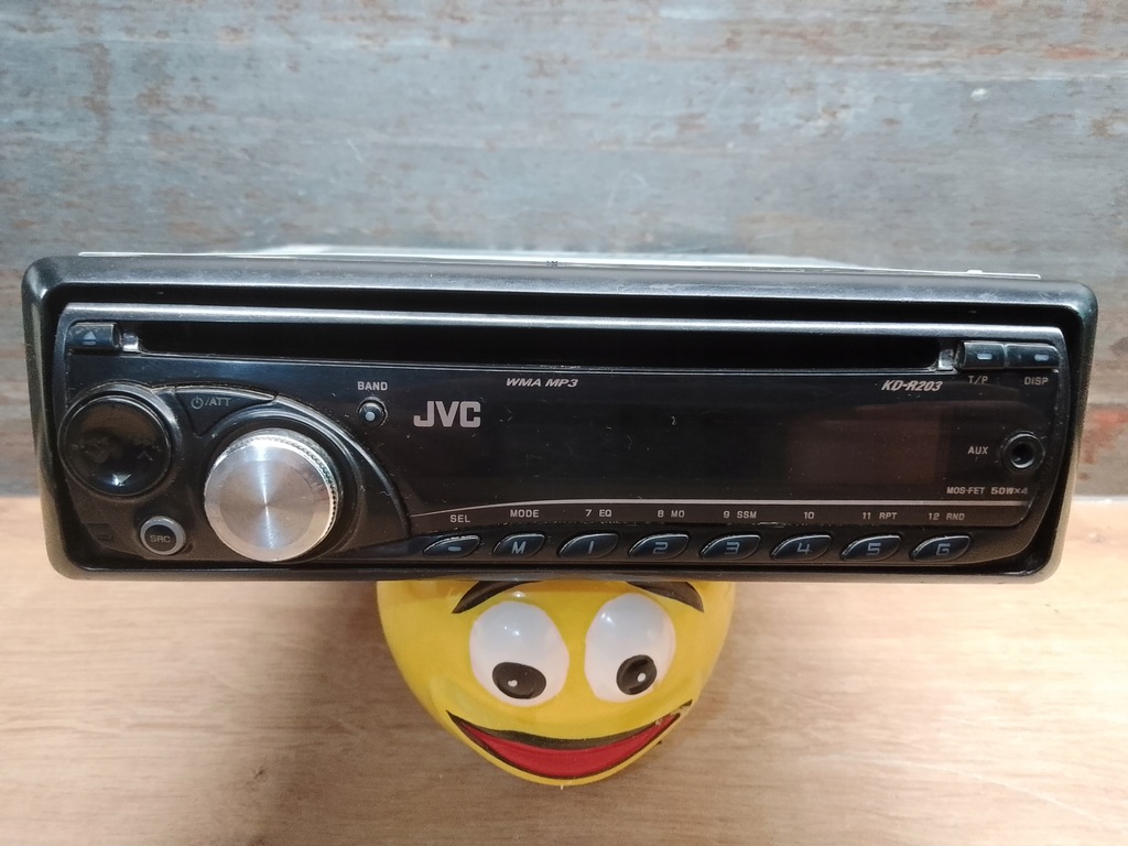JVC KDR203 CD MP3 WMA RADIO samochodowe komplet 13375417061 oficjalne archiwum Allegro