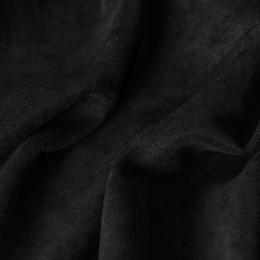 Tkanina na mb Milas czarna zasłonowa dekoracyjna